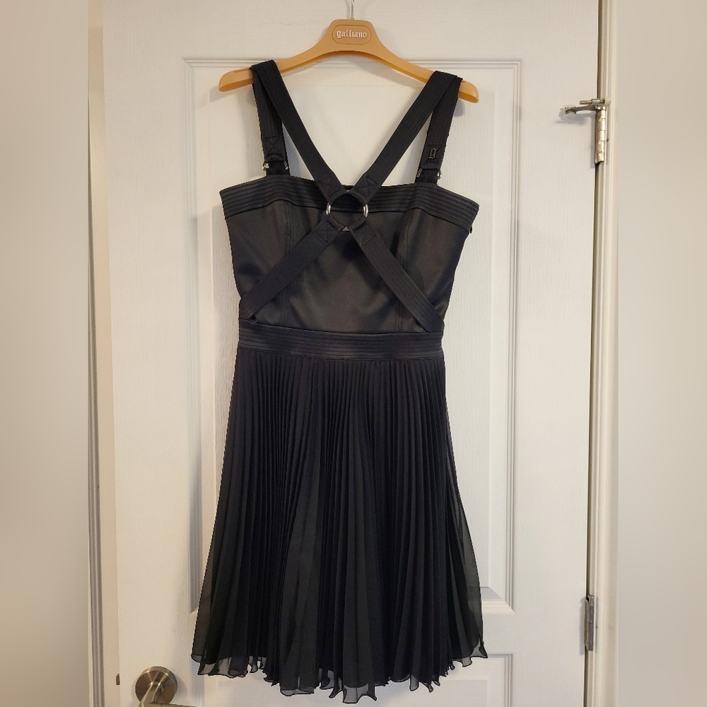 Galliano black dress in IT size 40 (US small)
